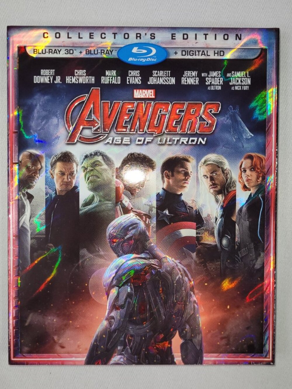 Blu-Ray Marvel 2013 Avengers Age of Ultron 3D Cinematic Universe Movie